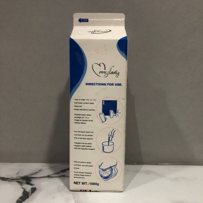 

Shine Road Whipping Cream 1Kg