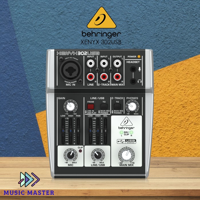 Behringer Xenyx 302USB / Xenyx 302USB Audio Interface
