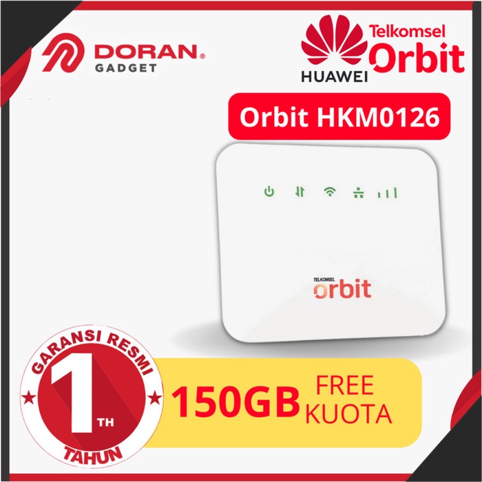 HUAWEI HKM0126 HKM 0126 ORBIT STAR LITE TELKOMSEL MODEM WIFI 4G