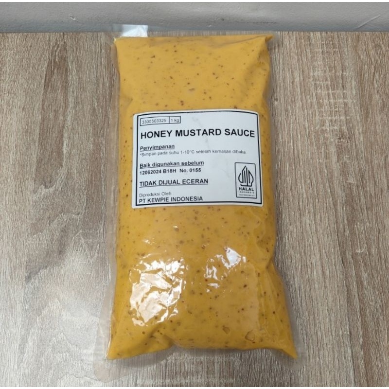 

Kewpie Honey Mustard Sauce 1Kg - Cooking Sauce Saus Mustard Madu Halal