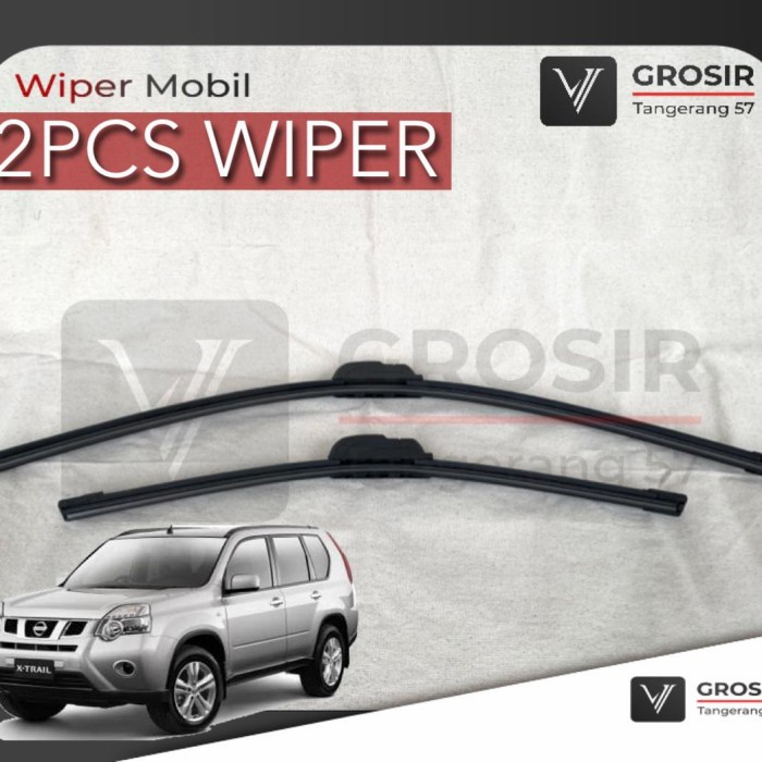 Wiper Xtrail T31 Frameless / Wiper Mobil Xtrail T31 2 Pcs Best