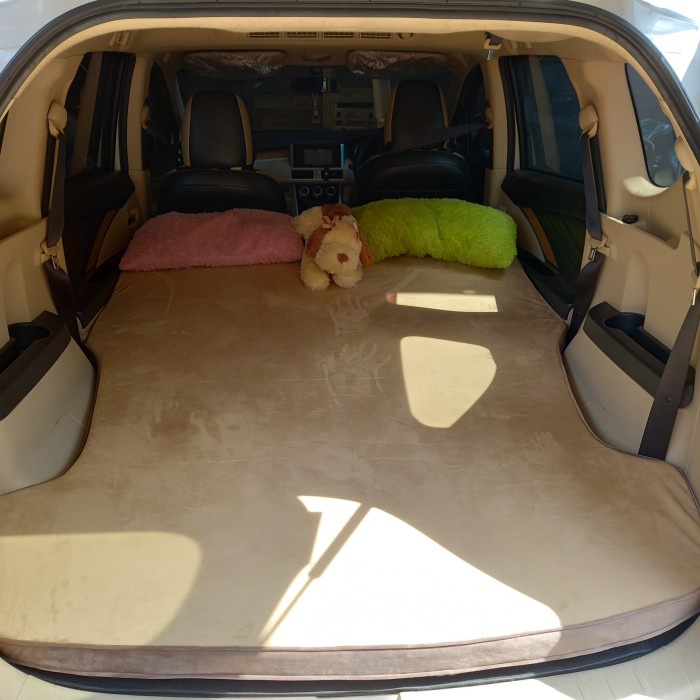 Bherby Kasur Mobil Xpander + Kasur Lipat + Matras + Travel Bed