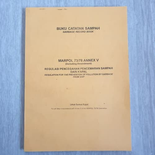 

Garbage Record Book Best