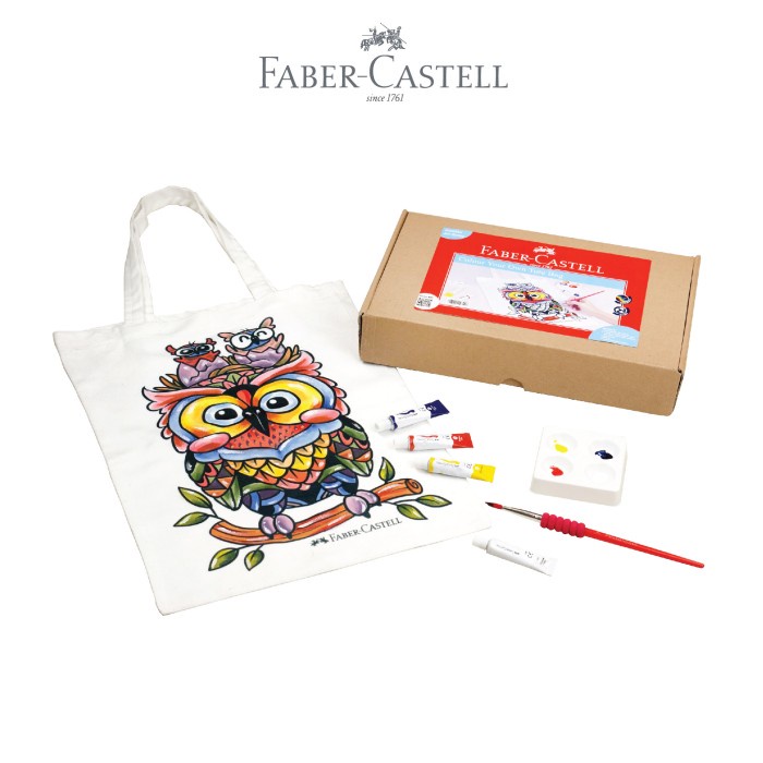 

Faber-Castell Creative Art Series Colour Your Own Totebag