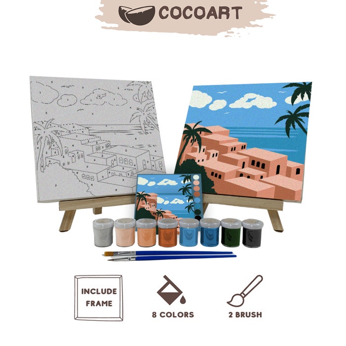 

Paint By Number Kit (Country) L Diy Paint By Number Kit L Canvas Lukis