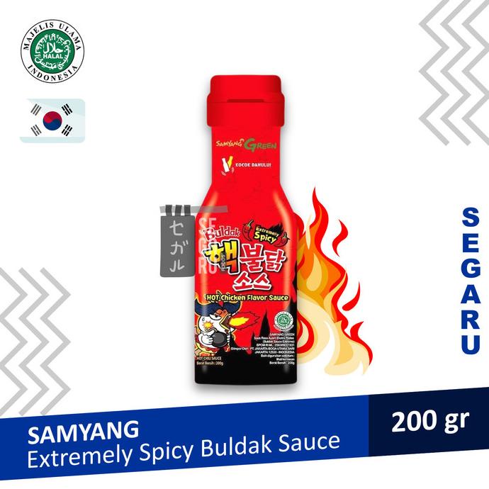 

Samyang Sauce Korean Buldak Original Spicy Saus Pedas Korea Halal MUI GS