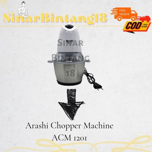 Arashi Chopper Machine ACM 1201