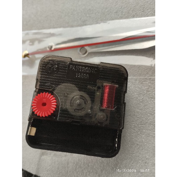 Mesin jam dinding Pantronik satu paket