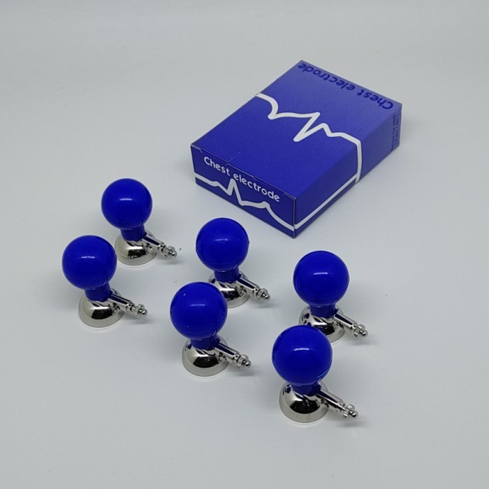 Peralatan Medis Chest Electrode Ekg / Ecg Blub 6 Pcs / Set ( B )