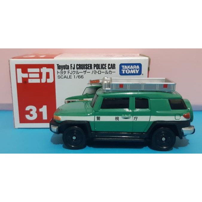 Tomica Takara Tomy 31 Toyota FJ Cruiser Police Car