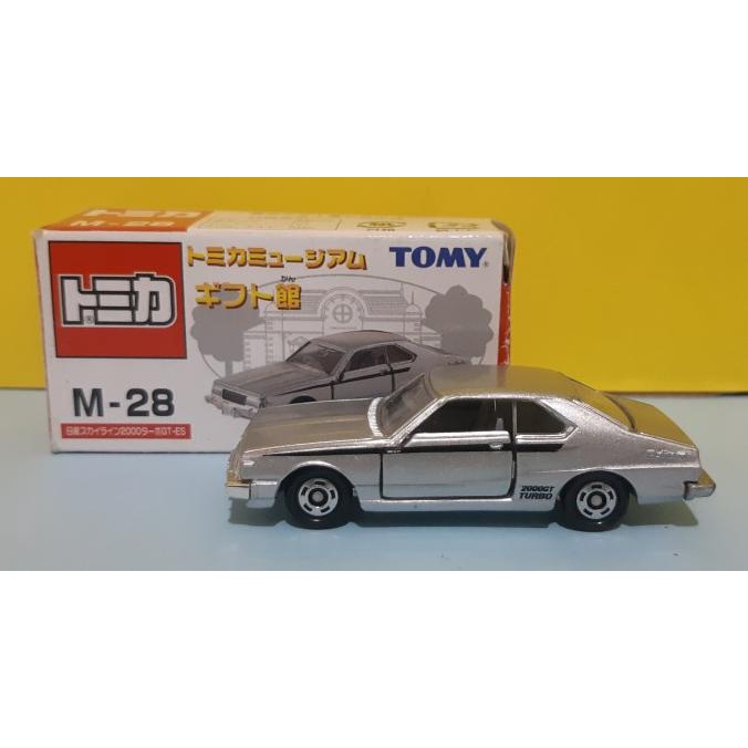 Tomica Tomy Biru Tomica Museum M-28 Nissan Skyline 2000 Turbo GT-ES 01