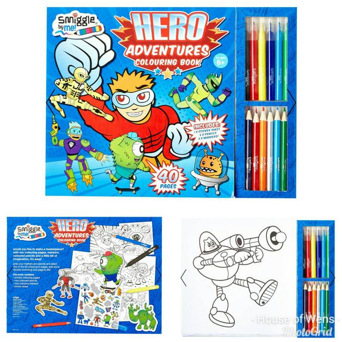 

Smiggle Colouring Book - Buku Gambar Smiggle Terbaik