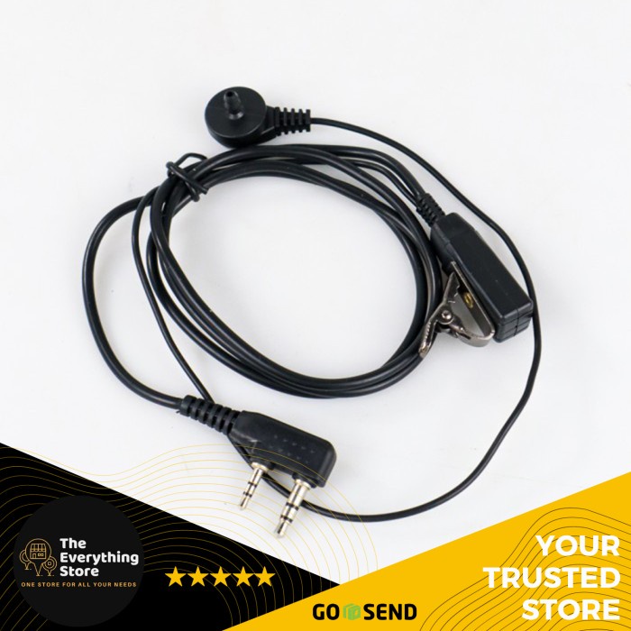 Headset Handsfree Fbi Walkie Talkie Ht Taffware Earphone Fbi