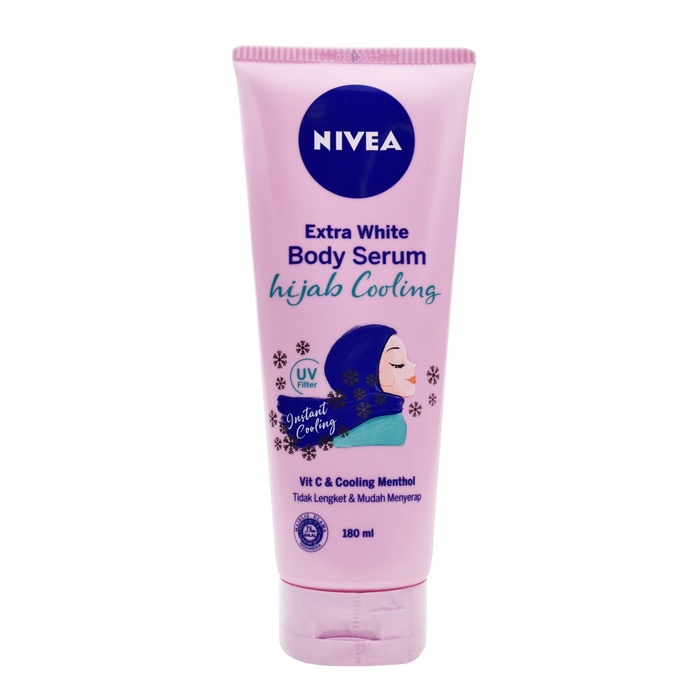 

Gratis Ongkir Losion Pelembab Nivea Body Lotion Serum Extra White Hijab Cooling 180