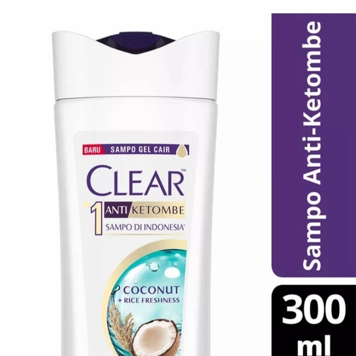 

Gratis Ongkir Shampo Sampo Clear Anti Ketombe 300 Ml Anti Dandruff Shampoo