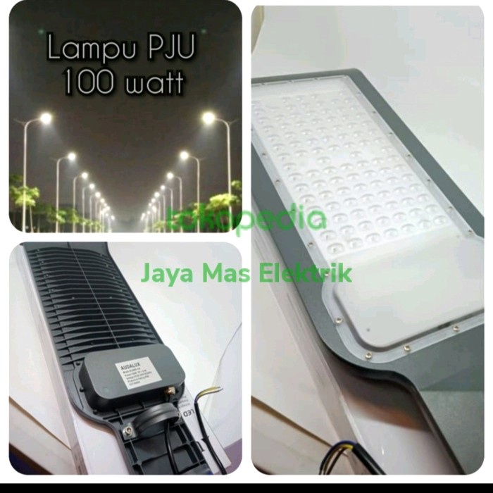 ✅Original Lampu Penerangan Jalan Umum Pju Led Smd 100Watt 100 Watt 100W Terbaru