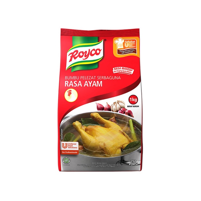 Gratis Ongkir Penyedap Rasa Kaldu Ayam Royco 1 Kg
