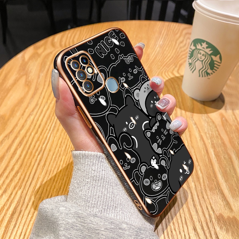 Casing Hp Infinix Hot 10 Play Hot 11 Play Hot 10s Nfc Hot 10T Hot 11s NFC Case lucu Ringan dan porta