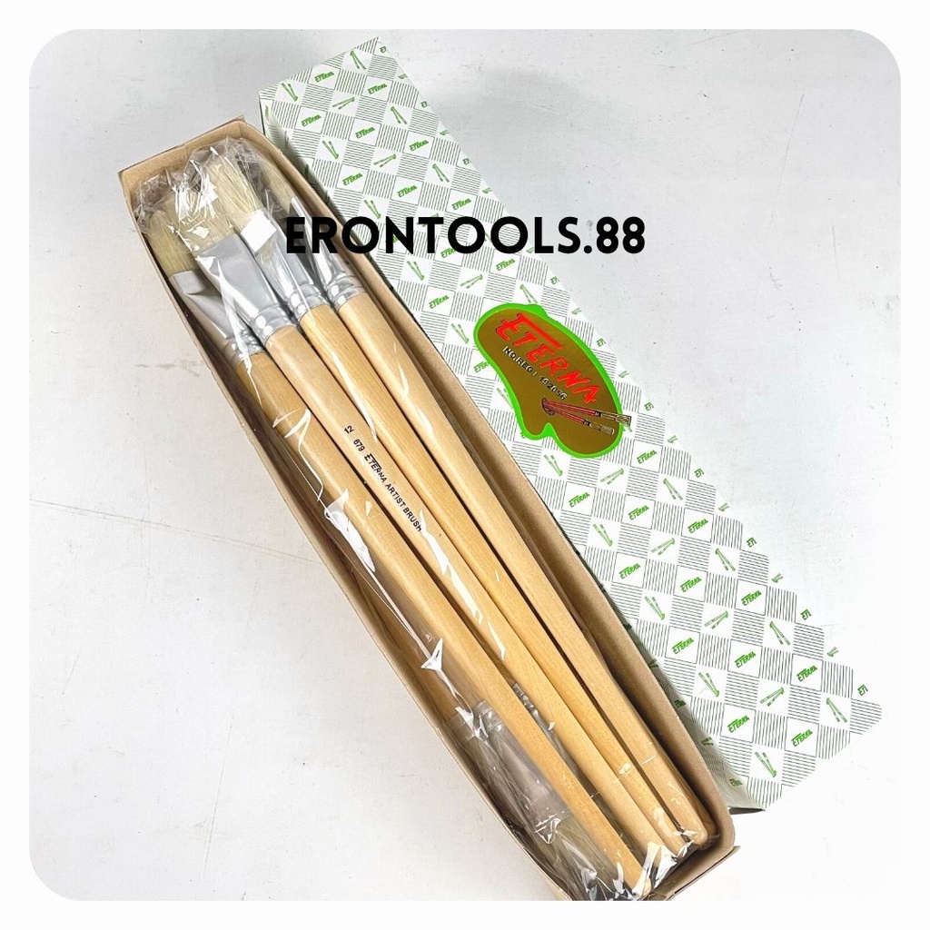 

Kuas Lukis Eterna No. 12 / Kuas Cat / Kuas Gambar / Artist Brush