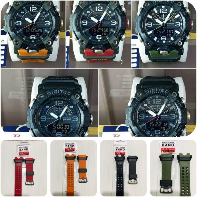 Tali jam tangan Digitec DA 3118T original