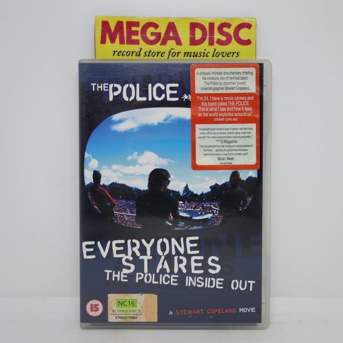 

(MEDI) DVD The Police â€“ Everyone Stares (The Police Inside Out) Album Music