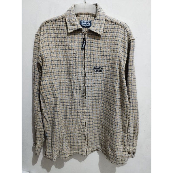 DZ-056 SWEATER FLANEL PRIA KEMEJA KOTAK KOTAK LENGAN PANJANG