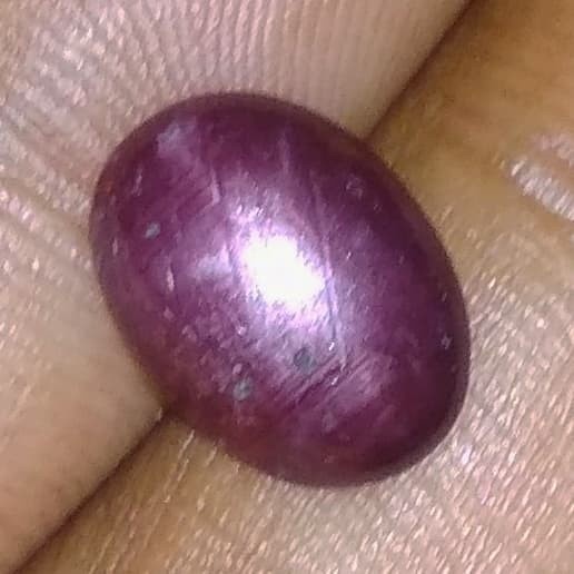 [Baru] Natural Star Ruby Tanzania Asli Alam Diskon