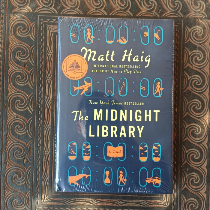 [COD] The Midnight Library A Novel By Matt Haig Hardcover Terbaru