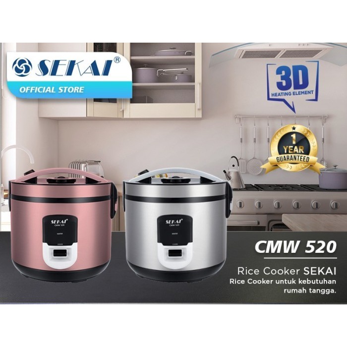 [New Ori] Magic Com Rice Cooker Sekai Cmw-520 Limited