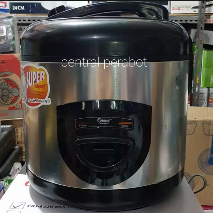 [New Ori] Magic Com Cosmos 2 Liter Stanliss Steel/Rice Cooker Cosmos 2 Liter Diskon