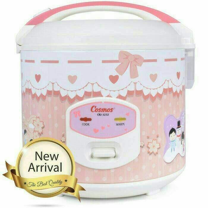 [New Ori] Cosmos Rice Cooker Magic Com 1.8 Liter Crj-3232 Terbatas