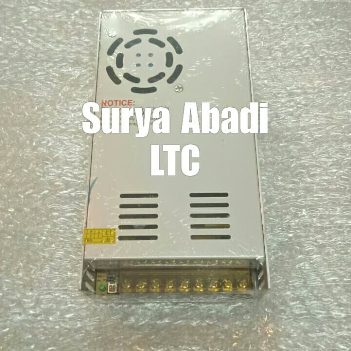 [New] Power Supply Dc 12V 30A  Fan Limited