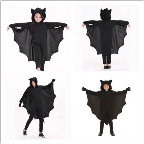 

Kostum Kelelawar Jumpsuit Bat Hitam Costume Cosplay Halloween Party Terbaik
