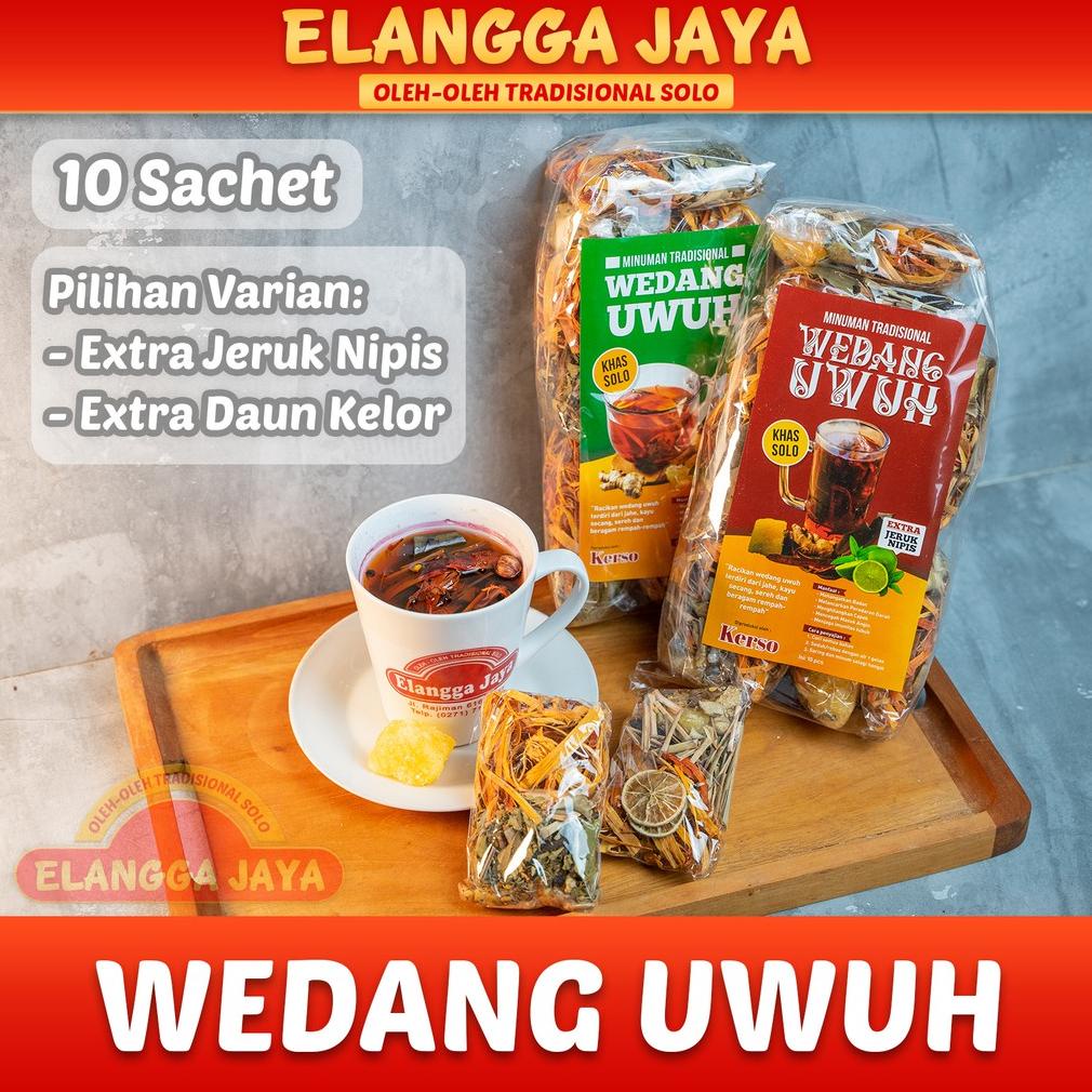 

New - Wedang Uwuh Kerso Khas Solo 1 Pak isi 10 Sachet