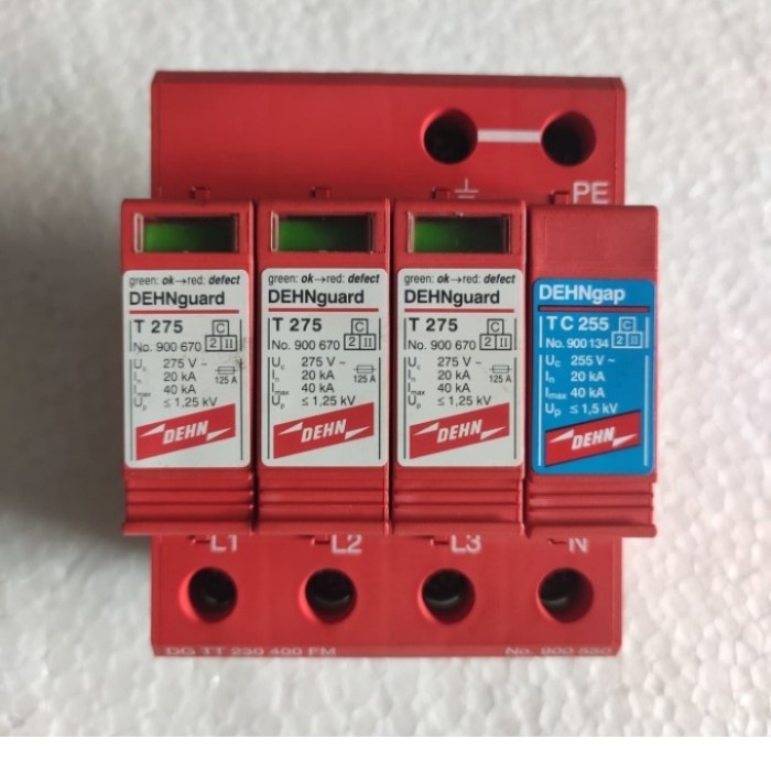 [New] Surge Arrester Dehn T275 3 Phase Limited