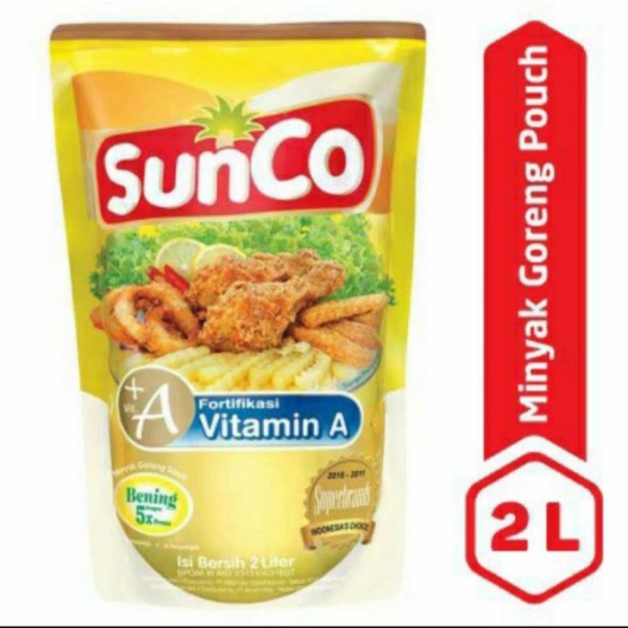 

Minyak Goreng Sunco Refill 2 Liter