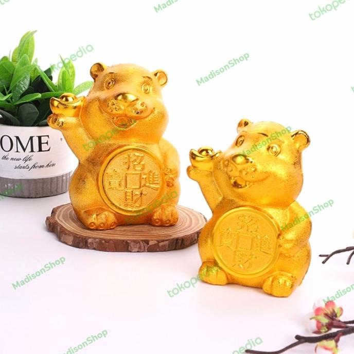 Dekorasi Imlek Tahun Baru Macan Celengan Tiger Murah Kado Parcel Imlek Original