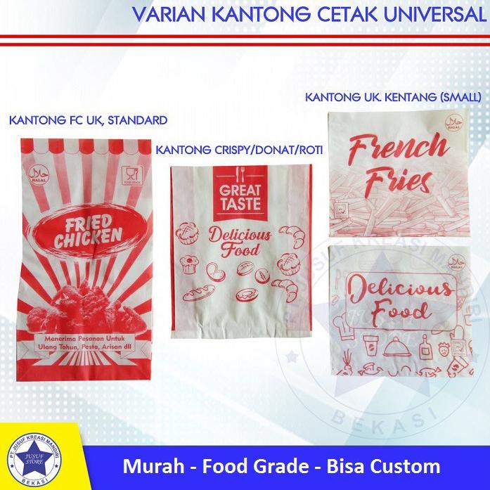 

Flash Sale Paperbag FC | Kantong Fried chicken isi 100 pcs