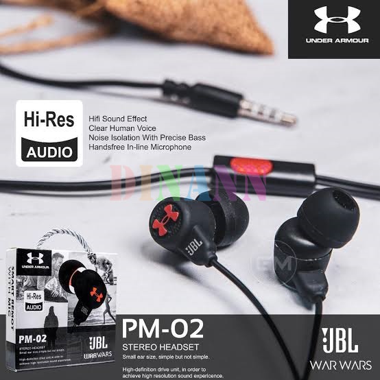 HEADSET HANDSFREE JBL PM-02 / HF HANDSFREE JBL PM 02