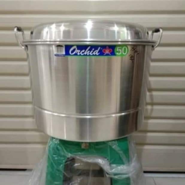 [Ori] Panci Kukus Orchid 50Cm / Dandang Orchid 50Cm Untuk 15 Liter Nasi Limited