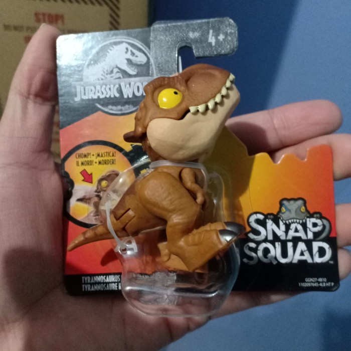 ✅Baru Snap Squad Jurassic World Tyrannosaurus Rex T-Rex Trex Tyrex Berkualitas