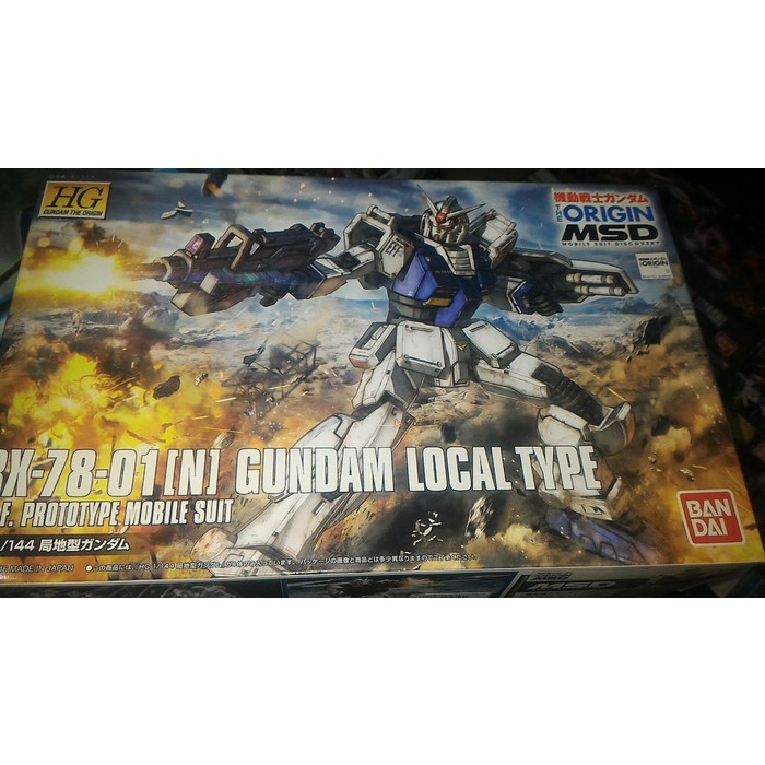 ✅Baru Hg Rx 78 01 Gundam Local Type Berkualitas