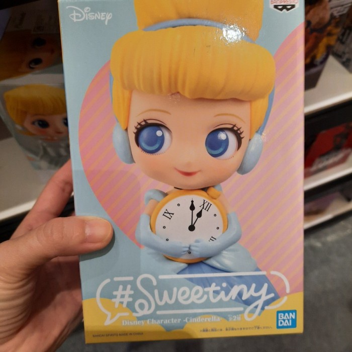 ✅Baru Qposket Cinderella Edisi Jam Dinding Bandai Original Qposket Princess Berkualitas