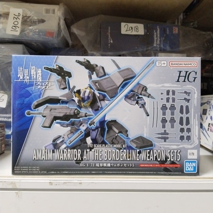 ✅Baru Gundam Hg Amaim Warrior Weapon Set5/65328 Diskon