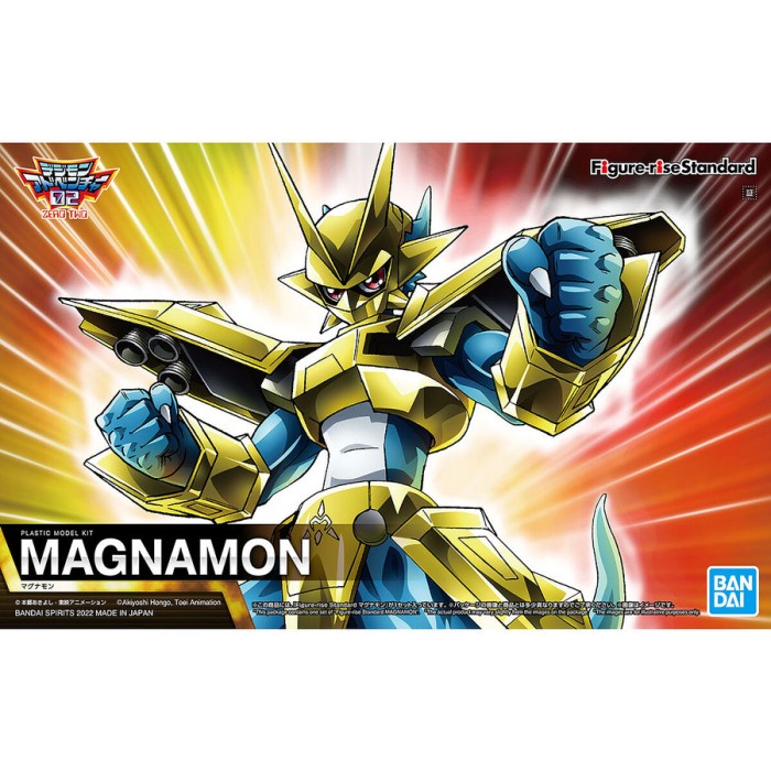 ✅Baru Figure-Rise Standard Magnamon Digimon Model Kit Limited