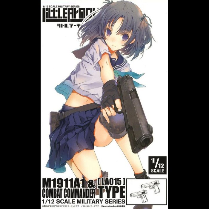 ✅Baru Littlearmory La015 1/12 M1911A1  Commander Type Plastic Model Diskon