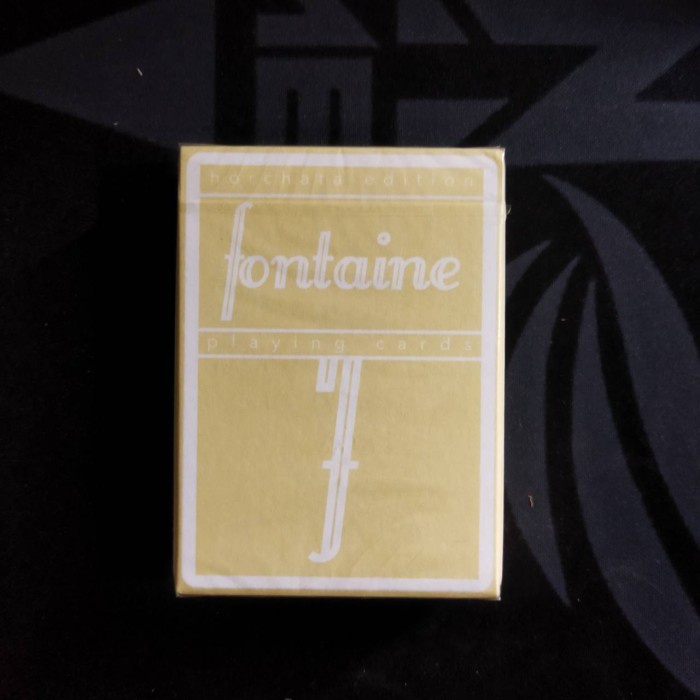 ✅COD Fontaine Horchata Playing Card - Kartu Remi Terbaru