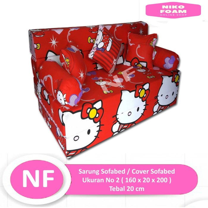 ✅New Ori Sarung Sofabed Cover Sofabed Inoac Ukuran 160X200 No 2 Limited