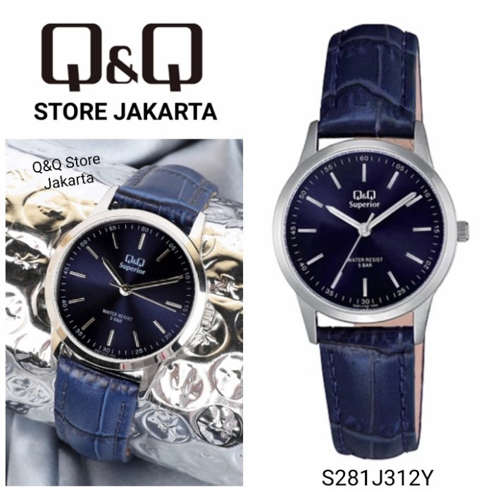 ✅New Ori QQ Superior S281J312Y Original Jam Tangan Qnq S281J Qq S281 Series Limited