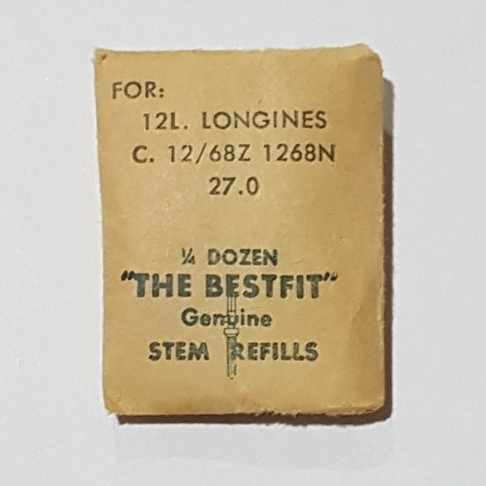 ✅New Ori Stem Jam Longines 12L Terbaru